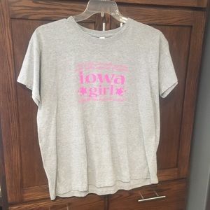T-Shirt. “Iowa Girl” - Adult Size XL